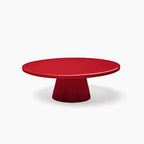 THE Cake Stand - 10 Inch Gloss Ceramic Pedestal Cake Stand, Modern Footed Dessert Stand for Cakes, Cupcakes