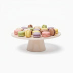 THE Cake Stand - 10 Inch Gloss Ceramic Pedestal Cake Stand, Modern Footed Dessert Stand for Cakes, Cupcakes, alternate view 2
