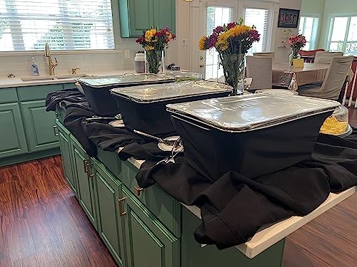 'The Original Patented' Chafing Dish Wind Guard - Chafer Wind Guard for Buffets Catering Display, Chafing Dish, alternate
