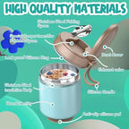 Thermo for Hot Food Kids - 15.2oz with Folding Spoon and Silicone handle, alternate view 4