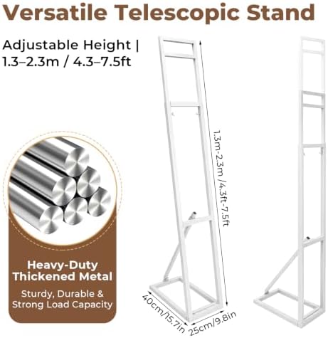 Thickened Wedding Backdrop Stand Heavy Duty Metal Arch with Weight Bag, alternate view 3