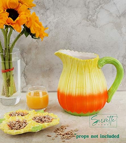Three Section Snack Dish Sunflower Condiment Dish in 6 x 1 inches in Sunflower, alternate view 2