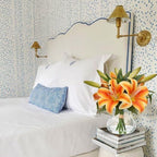 Tiger Lily Fall Flowers Artificial for Decoration in Vase Real Touch Orange Autumn Silk Faux Flowers, alternate view 6