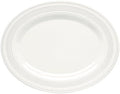Tin Can Alley 16-Inch Oval Platter, White -, 3.50 LB in White
