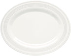 Tin Can Alley 16-Inch Oval Platter, White -, 3.50 LB in White