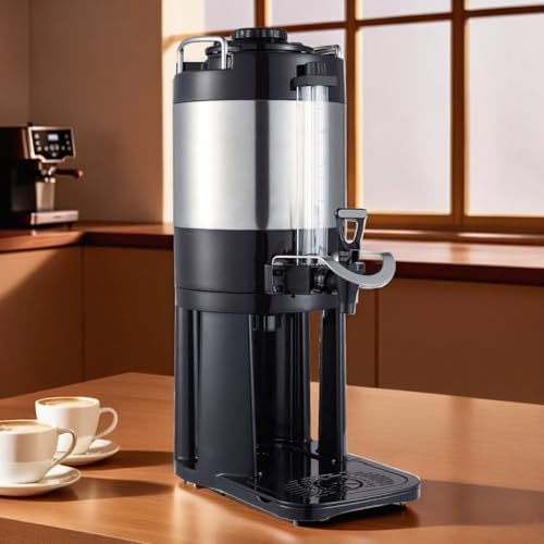 TQS CAFE Commercial Coffee Dispenser with Stand, 1.5 Gallon (6L), alternate view 2