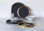 Tray with Removable Insert, 9" Round, Stainless Steel, alternate view 2
