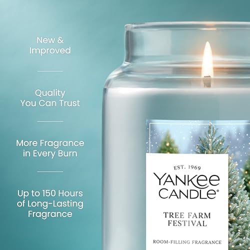 Tree Farm Festival Scented Candle, 22oz Large Jar, alternate view 3