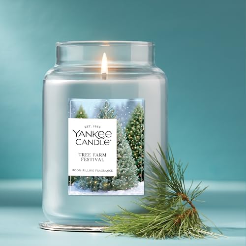 Tree Farm Festival Scented Candle, 22oz Large Jar, alternate view 4