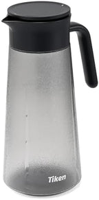 Tritan Leakproof Pitcher with Lid - 2L/68OZ Shatterproof Water Jug for Iced Tea, Soda & Hot Drinks, Fridge