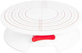 TT-123B Revolving Cake Stand, White in White