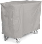 Ultima Serving Cart Cover, Polyester, 50Wx30Dx34H, Ripstop Grey