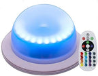 Under Table Light for Parties, Cocktail Table Lighting for Wedding with Remote 16 Colors, Rechargeable