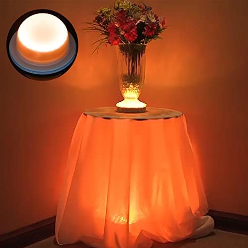 Under Table Light for Parties, Cocktail Table Lighting for Wedding with Remote 16 Colors, Rechargeable, alternate view 2