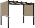 Universal Canopy Cover Replacement for 17x6.8 Ft Outdoor Pergola Structure, Garden Pergola Shade for Gazebo