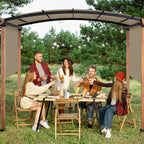 Universal Canopy Cover Replacement for 17x6.8 Ft Outdoor Pergola Structure, Garden Pergola Shade for Gazebo, alternate view 7