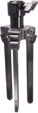 Universal Floor Stand, Low Profile Folding Floor Support with 28mm Receiver and 16mm Adapter, Compact Aluminum, alternate