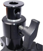 Universal Floor Stand, Low Profile Folding Floor Support with 28mm Receiver and 16mm Adapter, Compact Aluminum, alternate