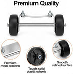 Universal Patio Heater Wheel Kit, Movable Caster Wheel Replacement, alternate view 3