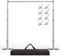 Upgrade Pipe and Drape Backdrop Stand 8.9x10FT Adjustable Photo Stand in 8.9x10FT