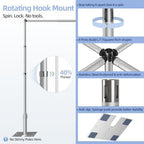 Upgrade Pipe and Drape Backdrop Stand 8.9x10FT Adjustable Photo Stand in 8.9x10FT, alternate view 6