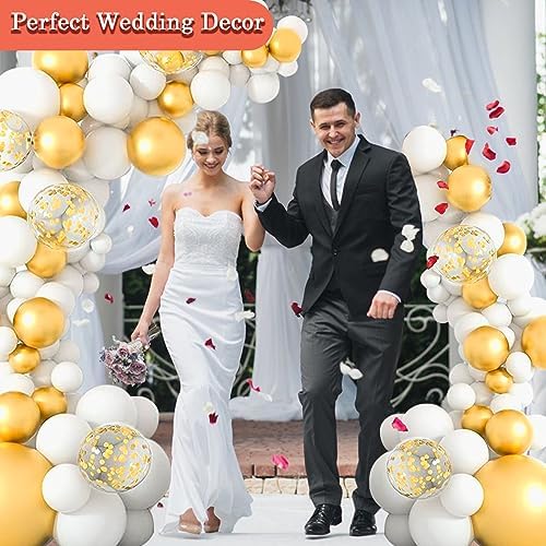[Upgraded] Balloon Arch Kit 8.2FT & 6FT, Free Bending Top Half Balloon Arch Stand with Base, Floor Arch Backdrop, alternate