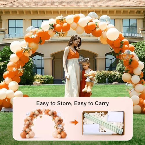 Upgraded Balloon Arch Kit, Large Adjustable Stand with Base, 10Ft Wide & 9FT Tall for Birthday, Wedding and, alternate view 5