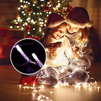 (Upgraded Christmas Decoration Outdoor Star String Lights, 320 LED Christmas Tree Topper Lights with 12" Lighted, alternate