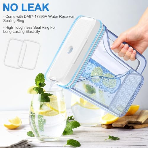 Upgraded DA97-17395A Water Pitcher Reservoir Compatible with Samsung Water Pitcher for Fridge Door Replacement, alternate