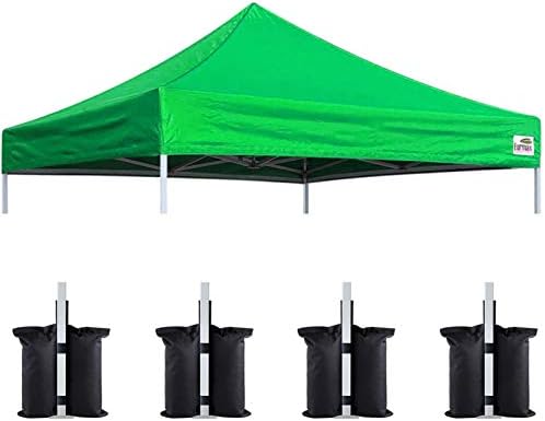 USA 10x10 Pop Up Canopy Replacement Top, Universal Instant Canopy Cover ONLY, Heavy Duty UPF 50+ UV Protection