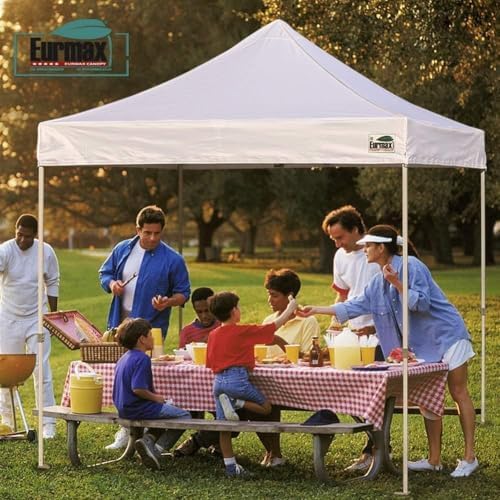 USA 10x10 Pop Up Canopy Replacement Top, Universal Instant Canopy Cover ONLY, Heavy Duty UPF 50+ UV Protection, alternate