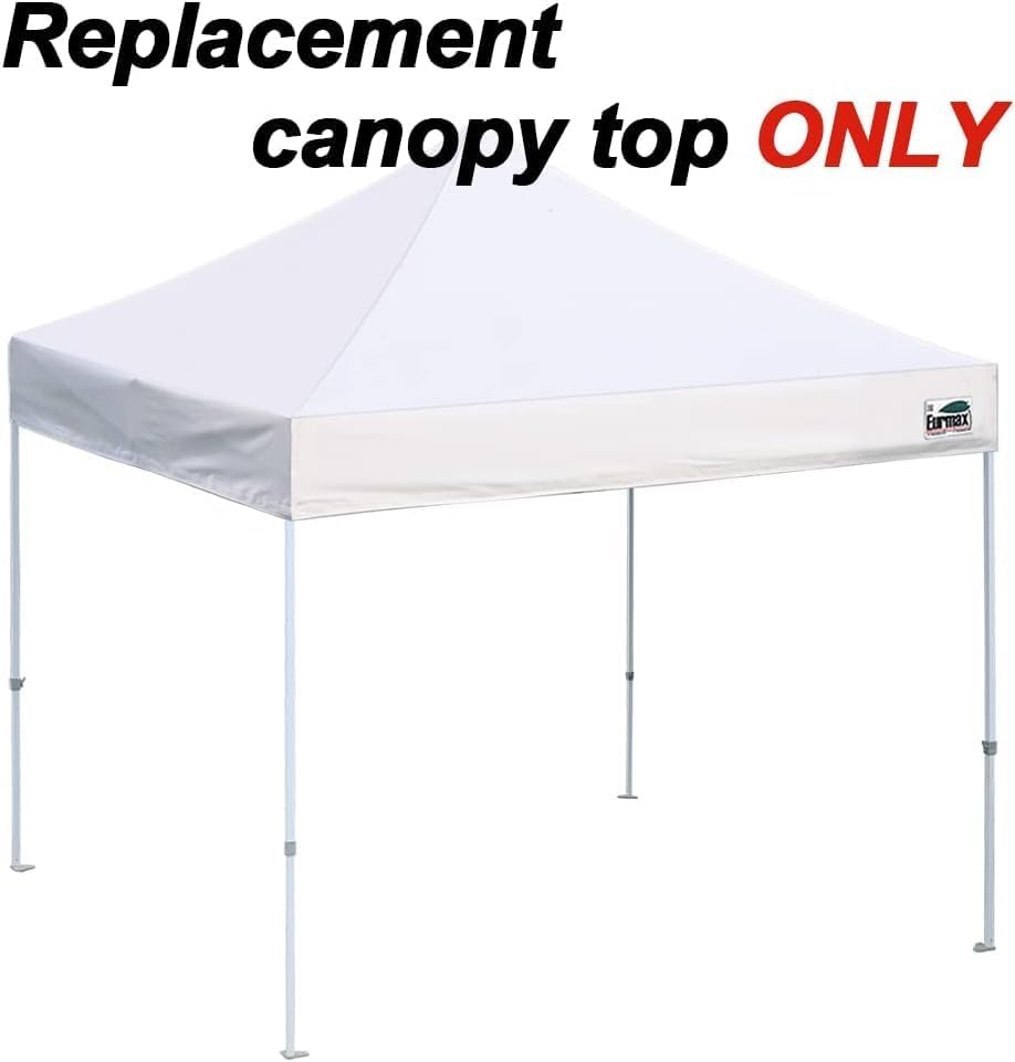 USA 10x10 Pop Up Canopy Replacement Top, Universal Instant Canopy Cover ONLY, Heavy Duty UPF 50+ UV Protection, alternate