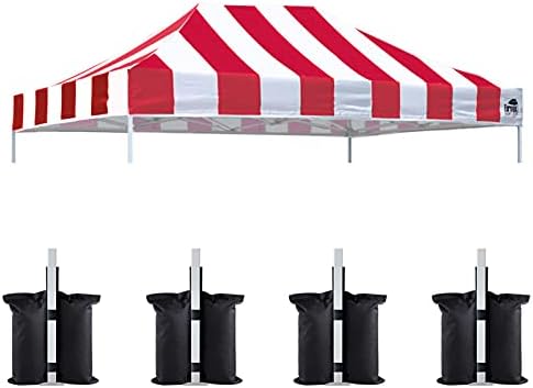 USA 10x15 Pop Up Canopy Replacement Top, Universal Instant Canopy Cover ONLY, Heavy Duty UPF 50+ UV Protection