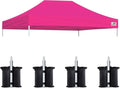 USA 10x15 Pop Up Canopy Replacement Top, Universal Instant Canopy Cover ONLY, Heavy Duty UPF 50+ UV Protection