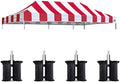 USA 10x20 Pop Up Canopy Replacement Top, Universal Instant Canopy Cover ONLY, Heavy Duty UPF 50+ UV Protection