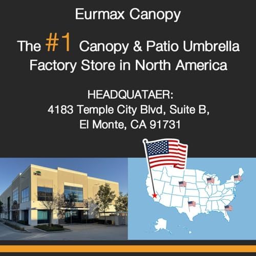 USA 10x20 Pop Up Canopy Tent, Commercial Tent with Patented No-Tip Rolling Bag,4 Zippered Removable Walls, UV &, alternate