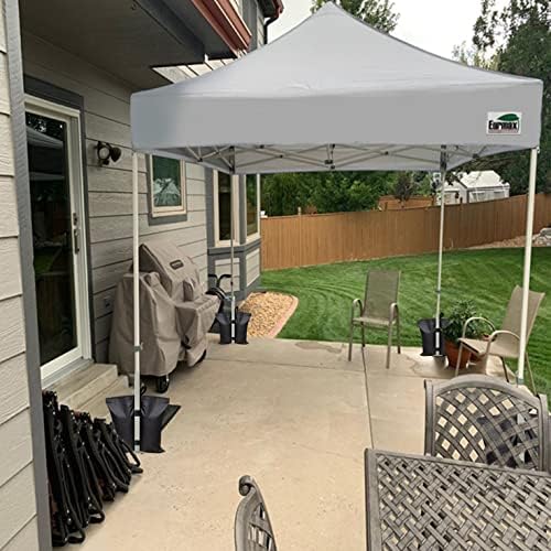 USA 130LBS 4-Pack Universal Canopy Weights, Reinforced Double Pockets, Secure Wind Protection, Easy Wrap-Around, alternate