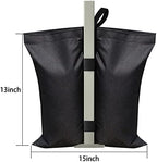USA 130LBS 4-Pack Universal Canopy Weights, Reinforced Double Pockets, Secure Wind Protection, Easy Wrap-Around, alternate