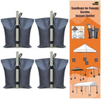 USA 130LBS Weight Capacity Pop up Gazebos Weights Sand Bags for Pop up Canopy Tent Pergola Outdoor Instant
