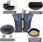USA 130LBS Weight Capacity Pop up Gazebos Weights Sand Bags for Pop up Canopy Tent Pergola Outdoor Instant, alternate view 5