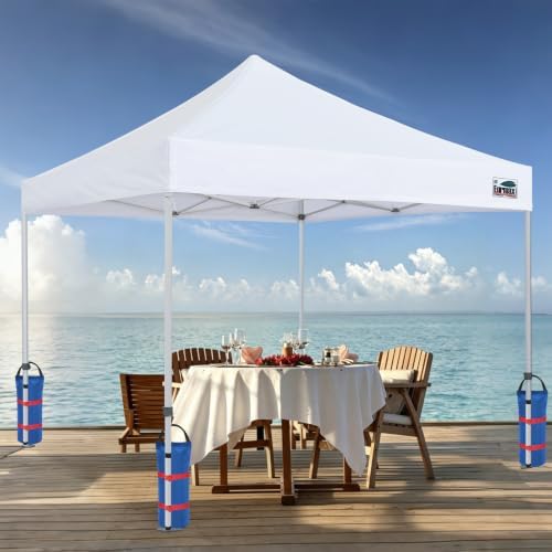 USA 160LBS 4-Pack Universal Canopy Weights, Secure Wind Protection to Prevent Tipping, Easy Wrap-Around, alternate view 2