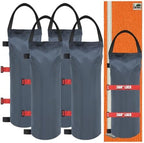 USA 160LBS 4-Pack Universal Canopy Weights, Secure Wind Protection to Prevent Tipping, Easy Wrap-Around