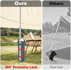 USA 160LBS 4-Pack Universal Canopy Weights, Secure Wind Protection to Prevent Tipping, Easy Wrap-Around, alternate view 5
