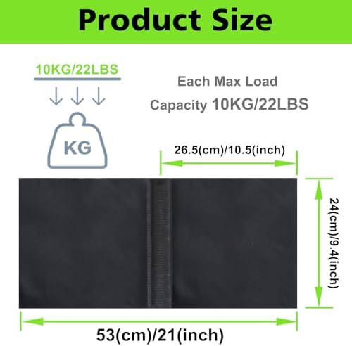 USA 4-Pack Sandbag Weights, Photography SandBags for Light Stands and Video Equipments, Heavy Duty Saddlebags, alternate view