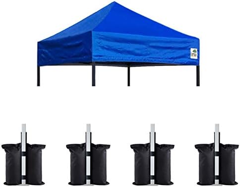 USA 5x5 Pop Up Canopy Replacement Top, Universal Instant Canopy Cover ONLY, Heavy Duty UPF 50+ UV Protection