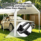 USA 6-Pack 16 Inch Rust-Proof Steel Canopy Anchors for High Winds, 1/2 Inch Galvanized Rebar Stakes Heavy Duty, alternate