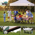 USA 8x12ft Pop Up Canopy, Commercial Instant Tent for Outdoor Events, Patented No-Tip Rolling Storage Bag with 4, alternate