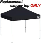 USA New 10x10 Pop Up Canopy Replacement Canopy Tent Top Cover, Instant Canopy Top Cover ONLY, Choose 30 Colors, alternate
