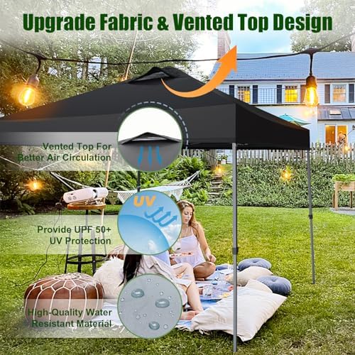 USA NOMATTER ONE-Person Open&Close 10x10ft Pop Up Canopy Tent, Portable Shelter Pop Up Canopy for Outdoor Events, alternate