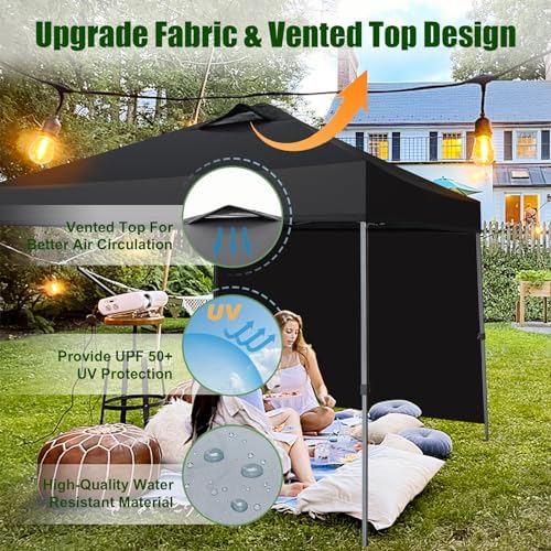 USA NOMATTER ONE-Person Open&Close 10x10ft Pop Up Canopy Tent, Portable Shelter Canopy for Outdoor Events with 1, alternate